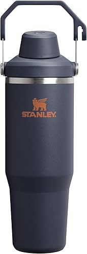 Miniatura 7 de Stanley IceFlow 2.0 - Vaso de flujo rápido con asa, 30 onzas, tapa de boquilla en ángulo, botella de agua a prueba de fugas, acero inoxidable