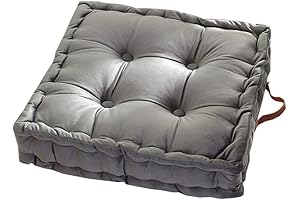 Enhance Comfort with vctops Square Velvet Seat Cushion!