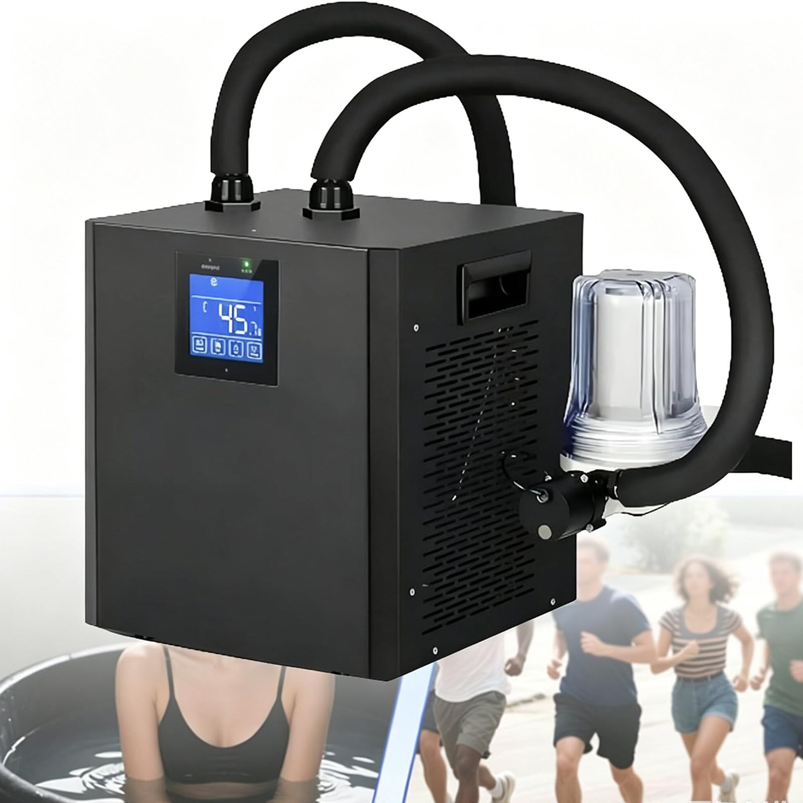 HaiZethonic Water Chiller for Aquarium,Cold Plunge and Hydroponics, Cooler
