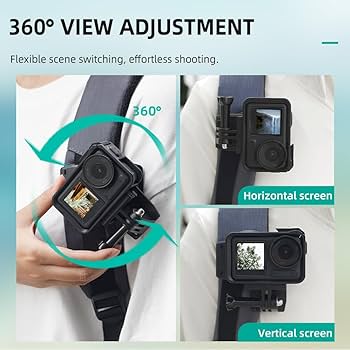 麺屋まんぞ GoPro  HERO5 Blackバックパッククリップ付き Amazon | TELESIN GoProに適用マウントアクセサリー バック