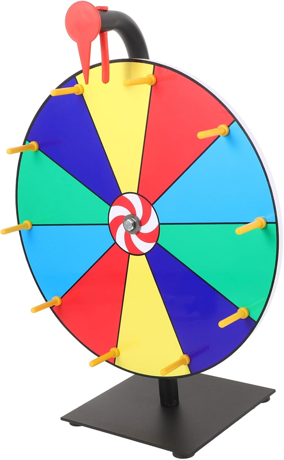 Lottery Prize Turntable Wheel Game Base Lightweight Spinning Prizes Wheel for Events Parties and Fundraisers Diy Design for Endless Fun
