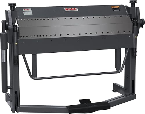 Miniatura 2 de KAKA INDUSTRIAL PBB-5014A, Abrazadera de pie de freno de caja y bandeja de 50 pulgadas, elevación de barra de sujeción máxima de 1.9 pulgadas,