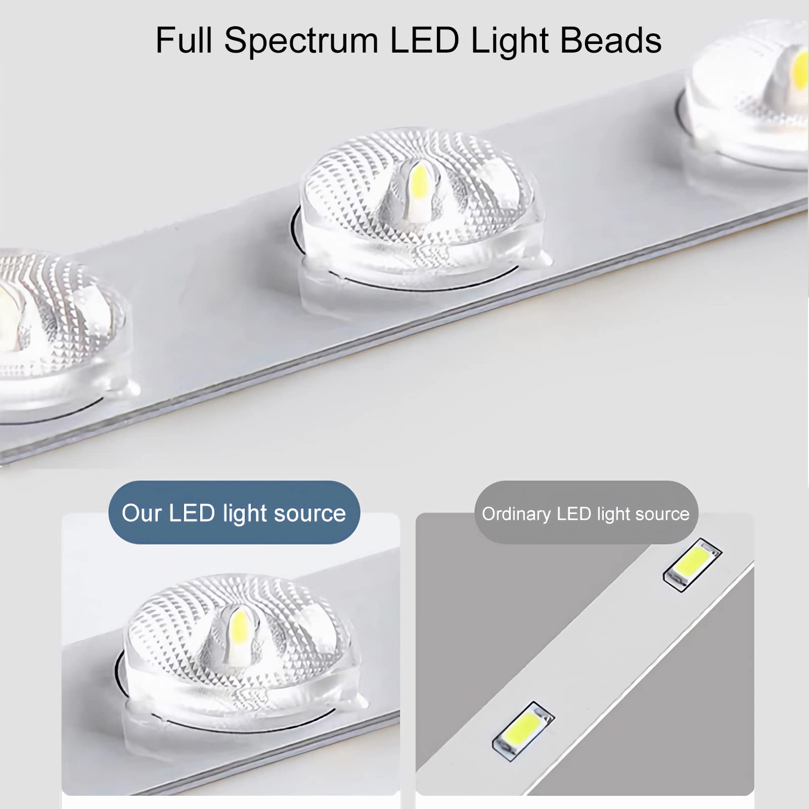 Lámpara de Techo LED, Libélula Plafón Techo LED Lámpara Colgante de Vidrieras Estilo Tiffany 6000K para Sala de Estar Dormitorio Cocina Pasillo,11.8 Inch