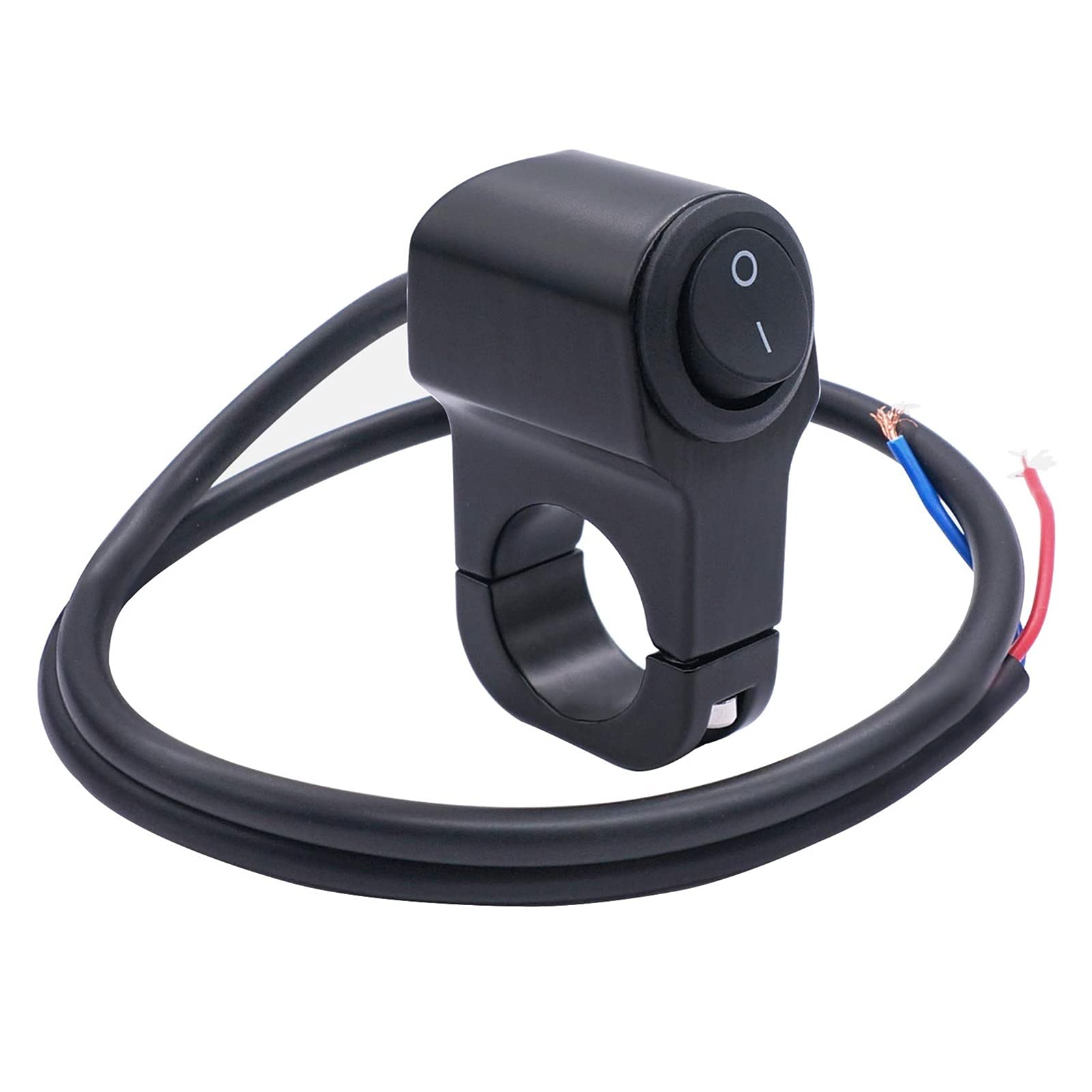 INFRI Bouton poussoir pour guidon de moto ATV 12 V