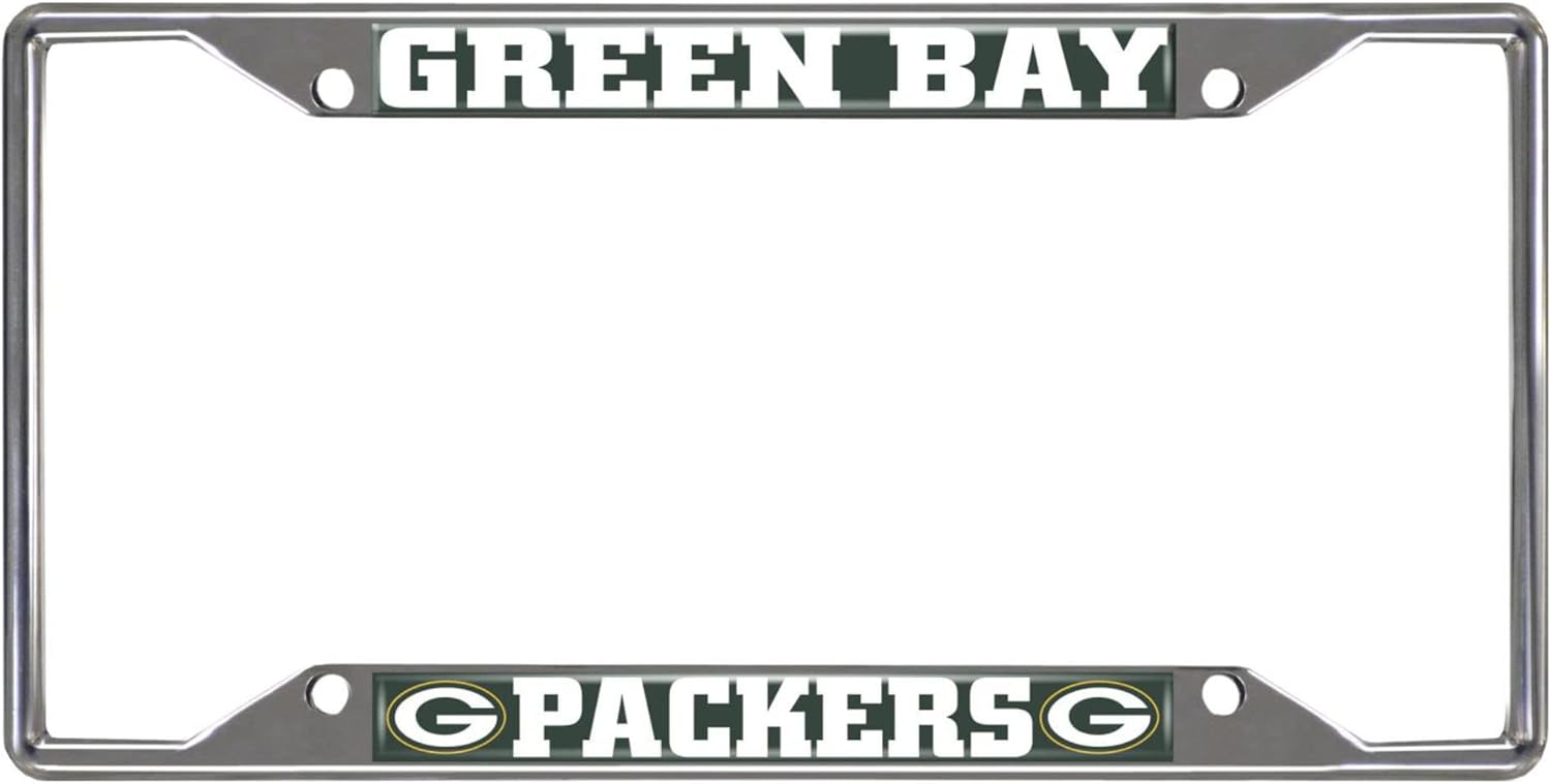 FANMATS NFL Unisex-Adult NFL License Plate Frame