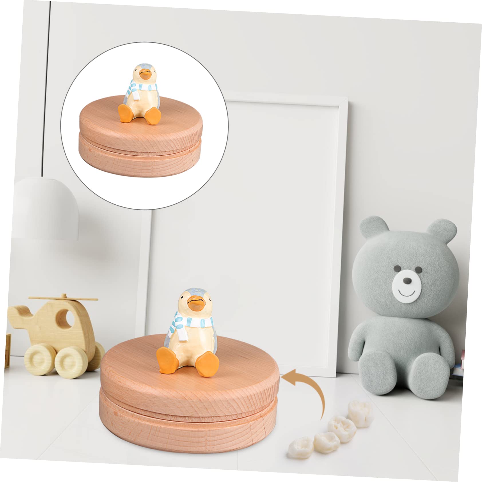 Caja para Guardar los Dientes de Leche de Madera para Niños