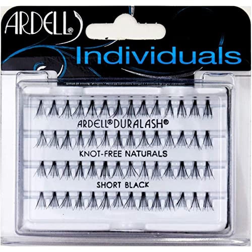 ARDELL Individuals Duralash Knot-Free Naturals. Pestañas Postizas Individuales - Longitud Corta - Sin Nudo. Contiene 56 Pestañas Postizas Individuales - 56 Unidades