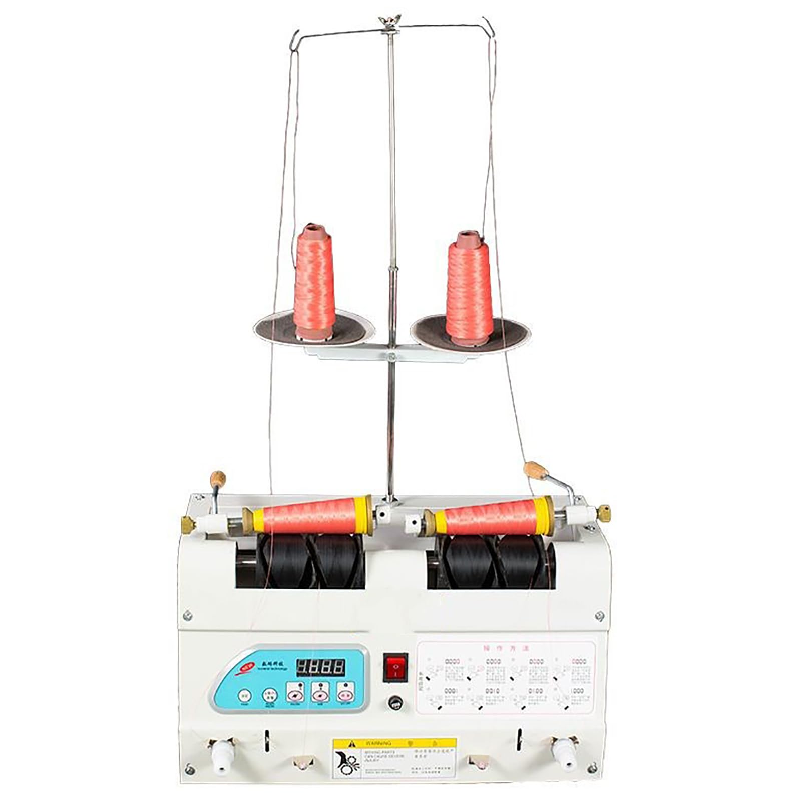 Eoweiot 220v Automatic Bobbin Winder for Sewing Machines - Easy to Operate Thread Splitting Rewinder for Sewing Crafts Projects