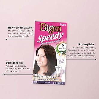 Bigen Speedy Conditioning Color Kit: 6 Medium Brown - 3 Pack