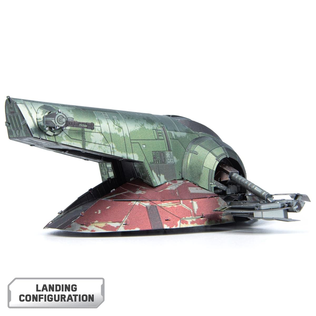 Fascinations Metal Earth Premium Series Star Wars Boba Fett Starfighter Kit de modelo de metal 3D con pinzas
