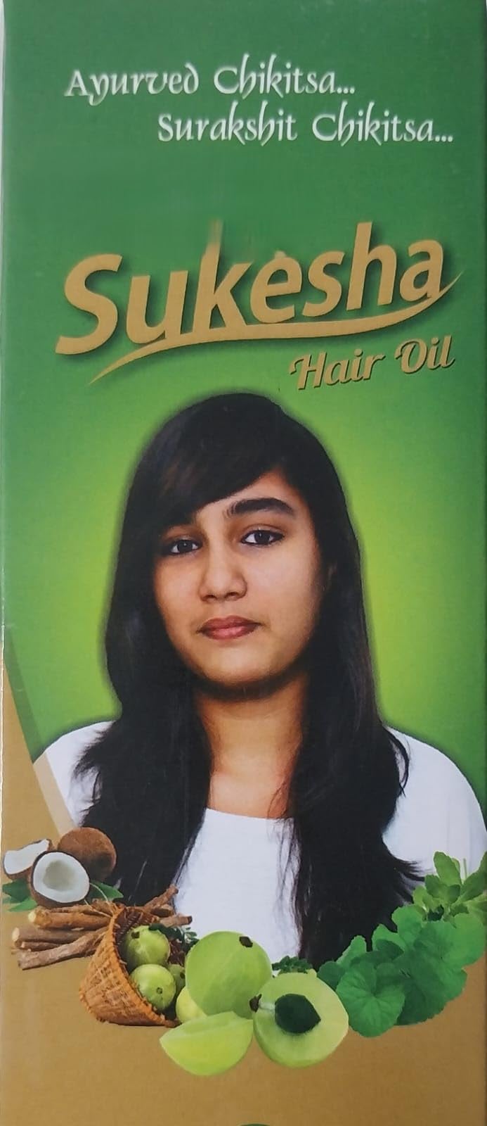 Sukesha Hair Oil, 100 ml | Dhanvantari Guj Herb, Combat Hair Loss, Promote New Growth, Soothe Scalp-image-29