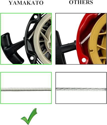 Miniatura 3 de YAMAKATO Conjunto de arranque de tracción para Predator 212 Recoil Starter Aftermarket para Champion Generator Coleman Ct200u ex Bt200x 196 224 cc