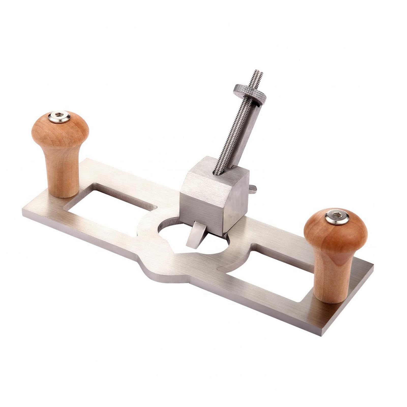 Plano Enrutador, Cepillo de Madera Manual de Acero Inoxidable con Hoja Ajustable con de Madera Cómodo, para Carpintería y Carpintería