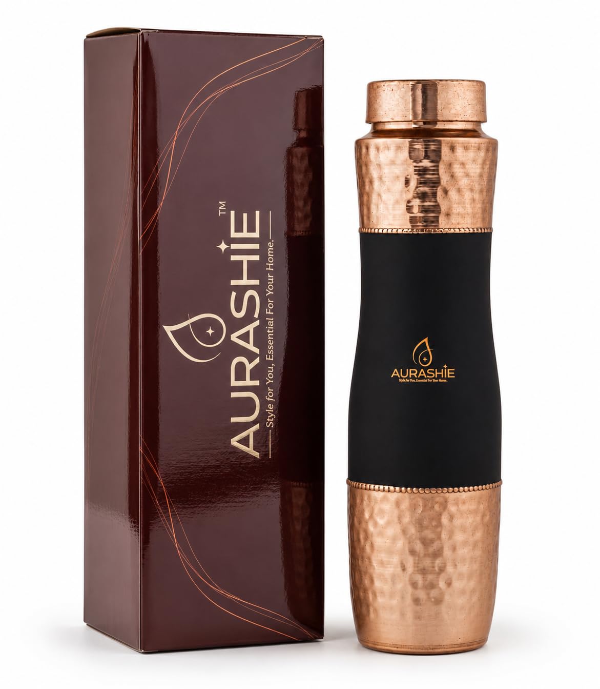 Pure Copper Water Bottle - Ayurvedic Health Benefits -1