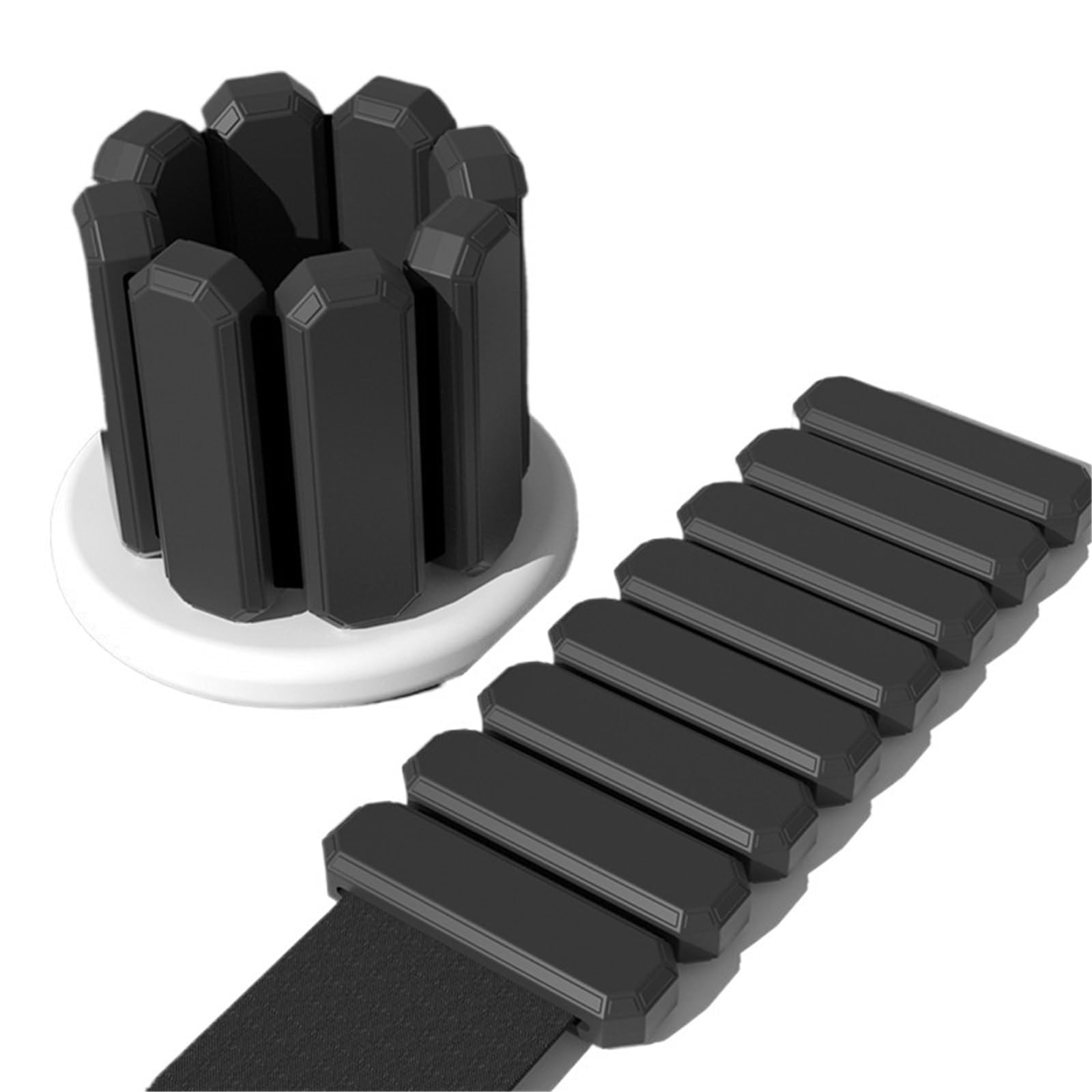 Cavigliere Pesi Braccialetto in silicone indossabile con pesi for caviglie e polsi, regolabile, con pesi for braccia e gambe, for fitness, corsa, allenamento in palestra