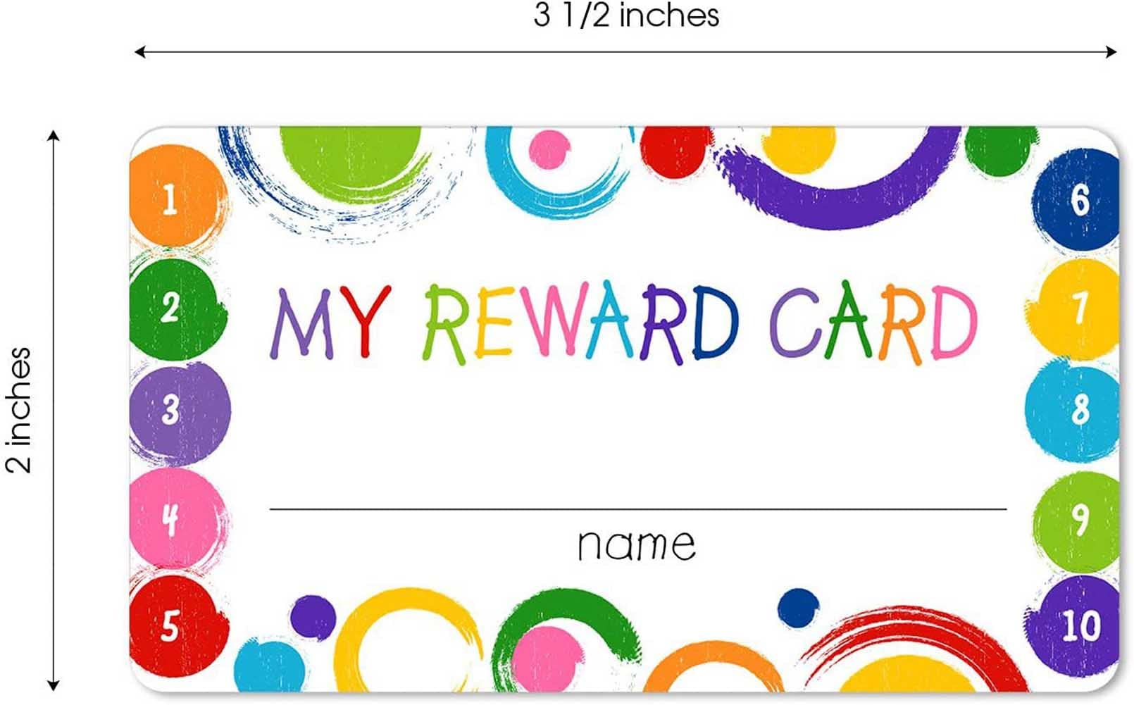 200 Biglietti Punzonatura + Perforatrice – Carte Fedeltà E Ricompensa Per Bambini, Insegnanti E Negozi