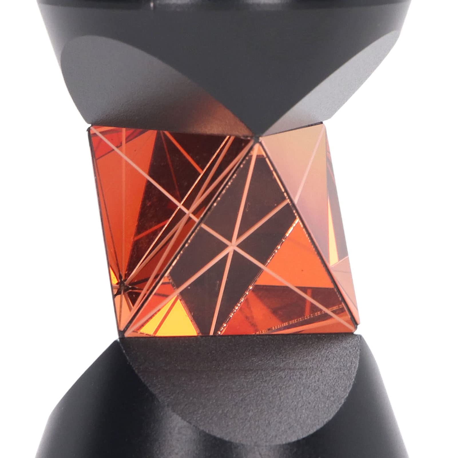 Garosa Mini Prisma 360° in Vetro Ottico K9, Diametro 25,4 mm, Costante +23,1 mm, per Stazione Totale Tunnel Ferroviario
