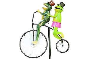 Vintage Bicycle Metal Windmill