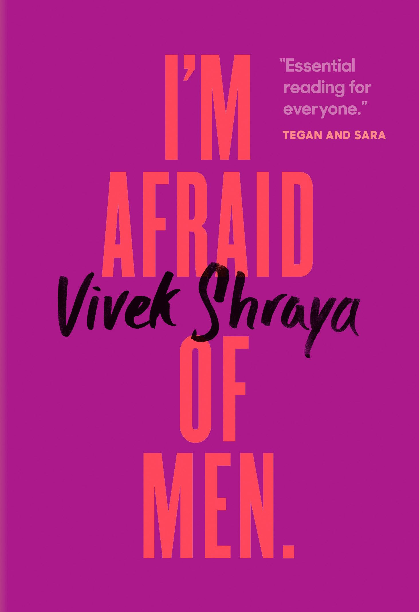 I'm Afriad of Men , - 9780735235939, hardcover, Vivek Shraya