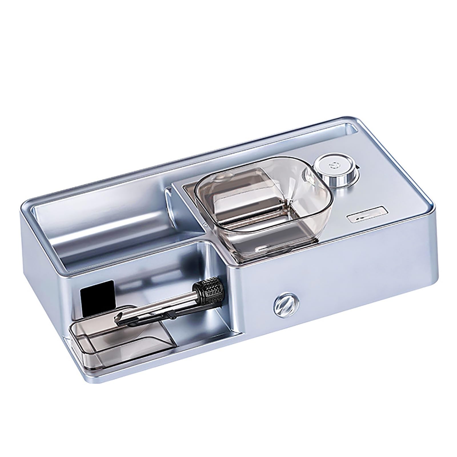 Máquina eléctrica de liar cigarrillos con contador automático, 5 niveles de velocidad, almacenamiento dual para un fácil uso doméstico