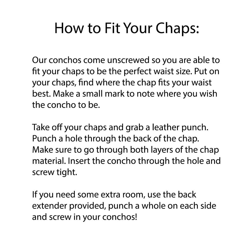 Rod's Premium Black Ultrasuede Chaps W/Stretch Panel, Black, Medium, X-Long