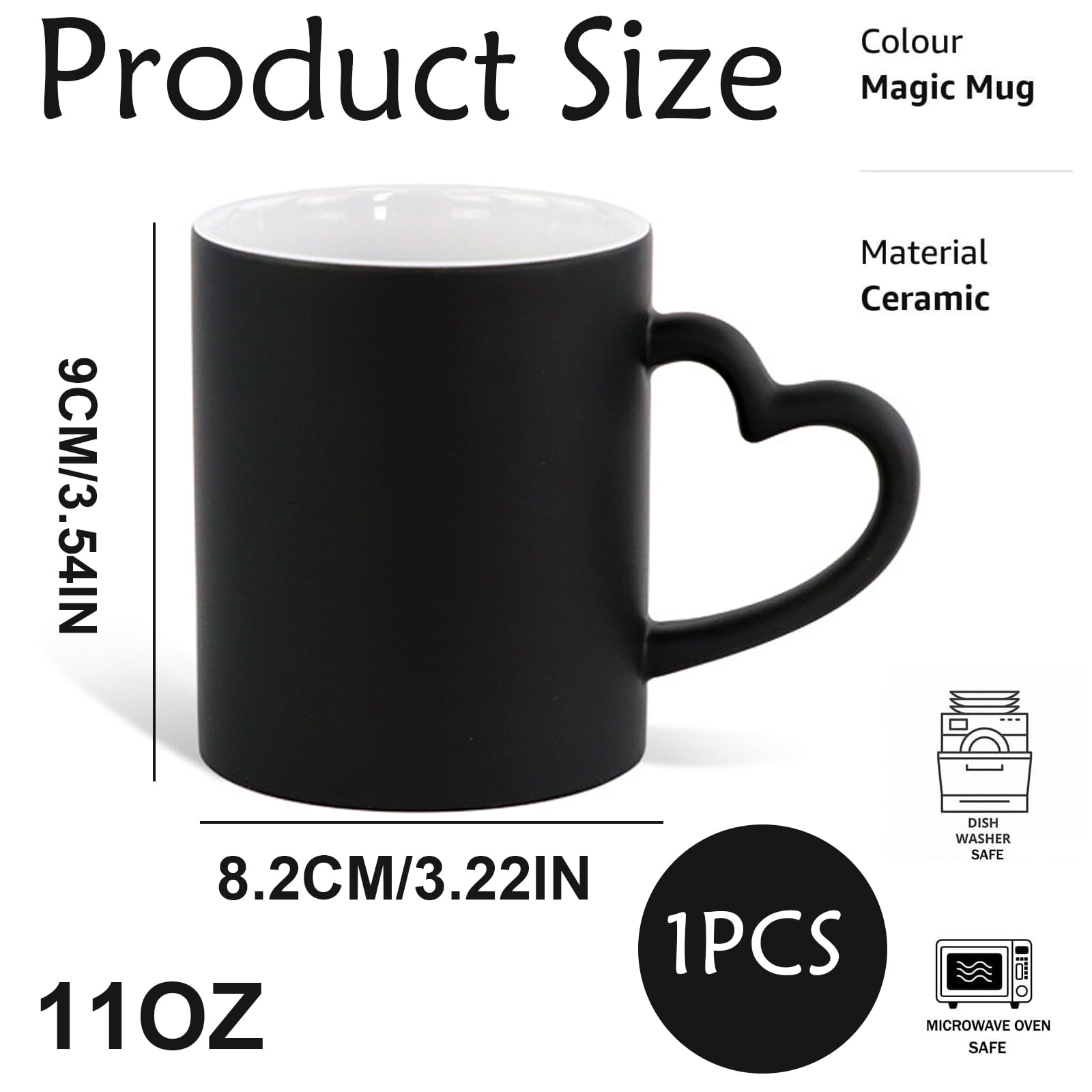 Rainbow Heat Change Mug - Message Appears as it Heats - Perfect Novelty Gag Gift, Best Funny Gifts and Pride Accessories - Image 2
