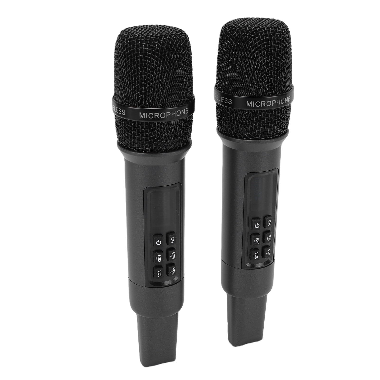 Jectse Microfono Wireless 2.4G Microfono Dinamico Senza Fili per Voce Wireless con Ricarica di Tipo C per Karaoke Domestico Streaming Live Canto