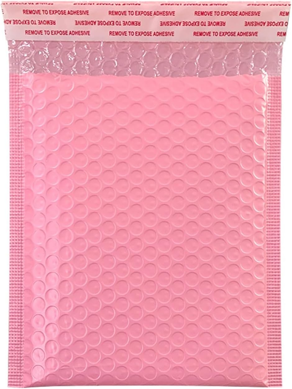 Generic Bubble mailers Bubble Wrap 10PCS Self-Seal Packaging Small Business Supplies Padded Envelopes Bubble Envelopes Mailing Bags 11x13/11x15CM Packaging(Pink,11 * 13cm)