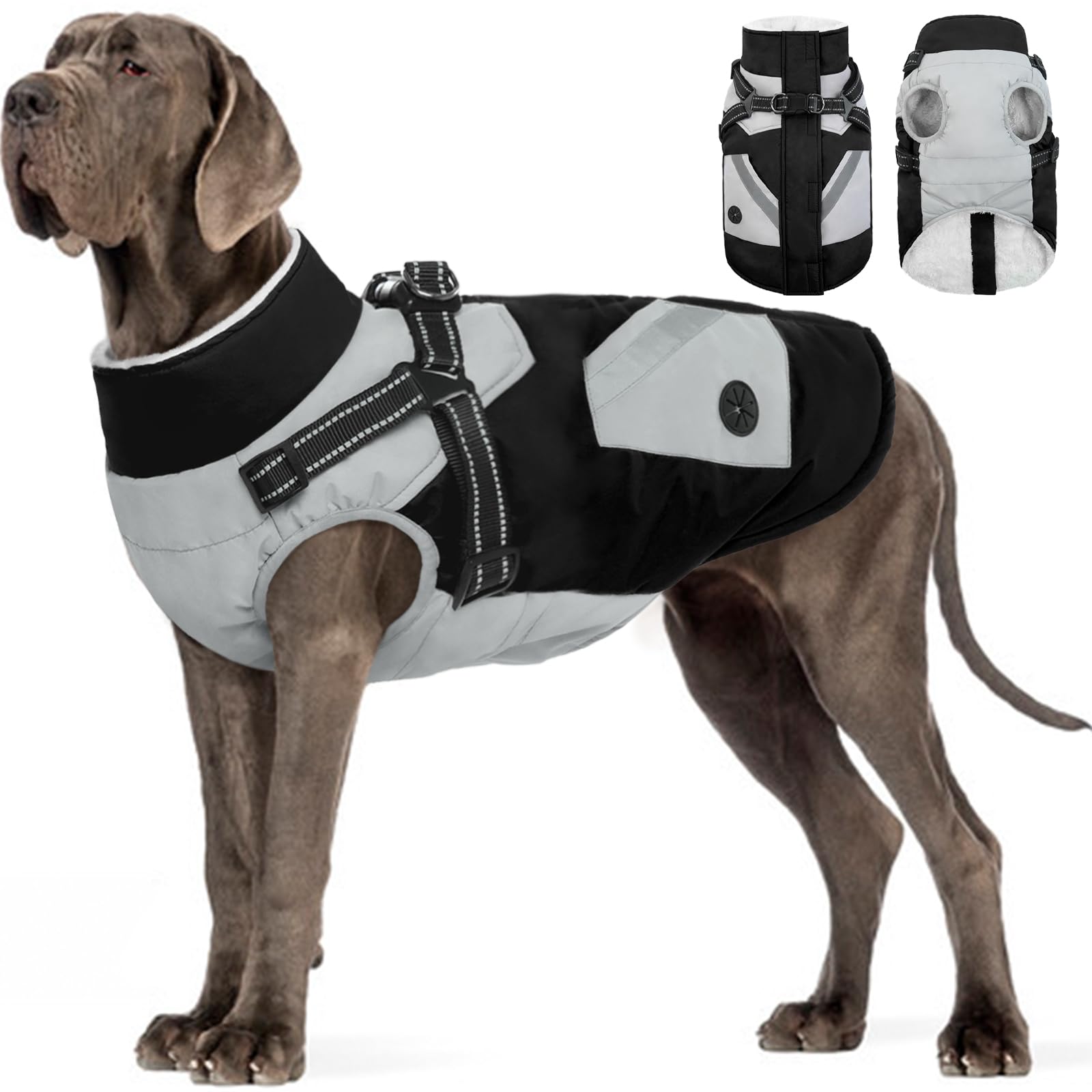 FUAMEY Dog Winter Jacket