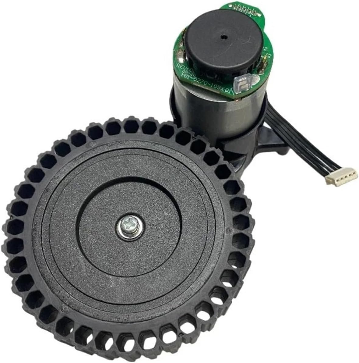 Left and Right Wheels, Compatible for the iLife A30 Pro, Robot Vacuum Cleaner Accessories Parts(R+L)