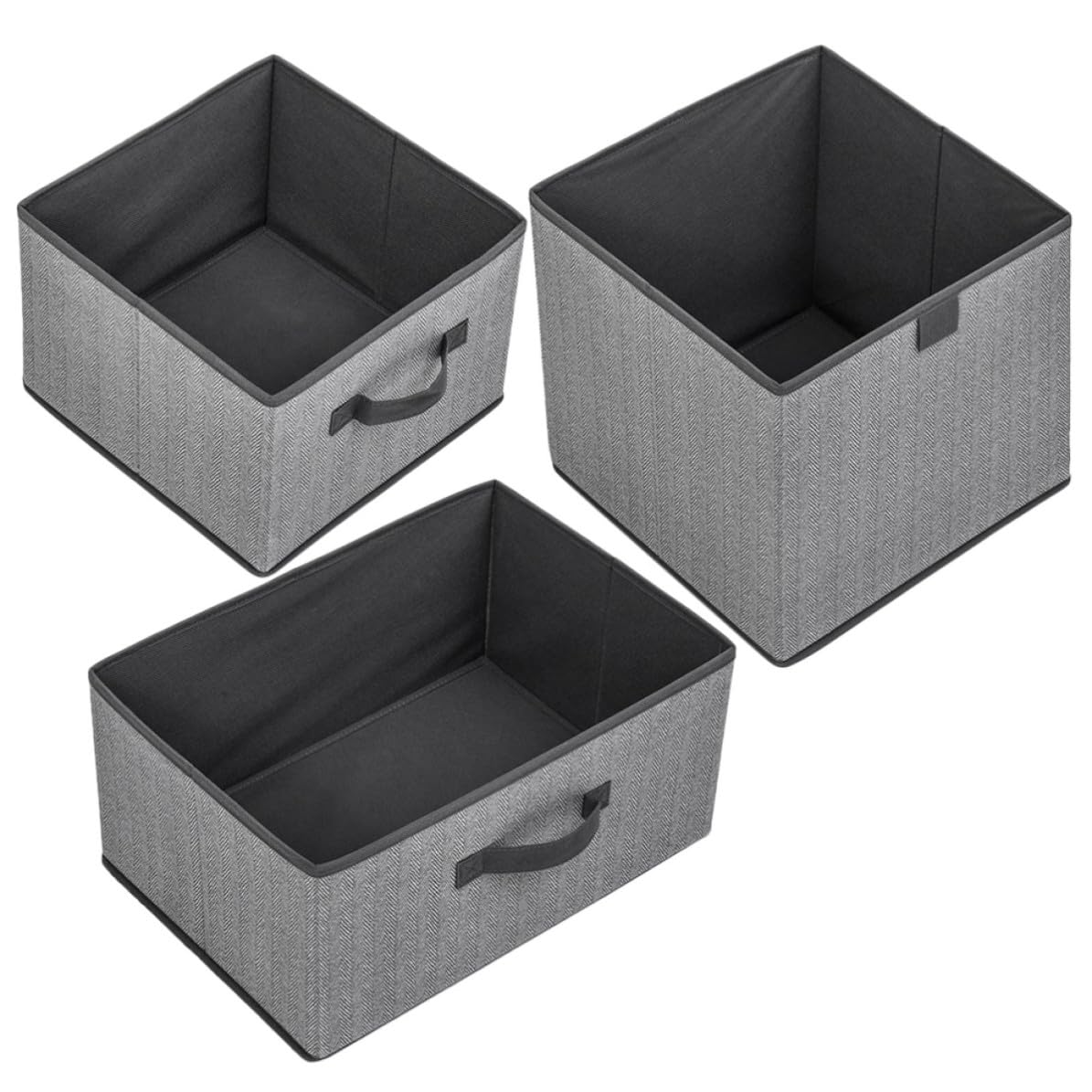 Toyvian 3 Piezas Contenedor de Almacenamiento de Ropa Plegable 16l 23l 29l