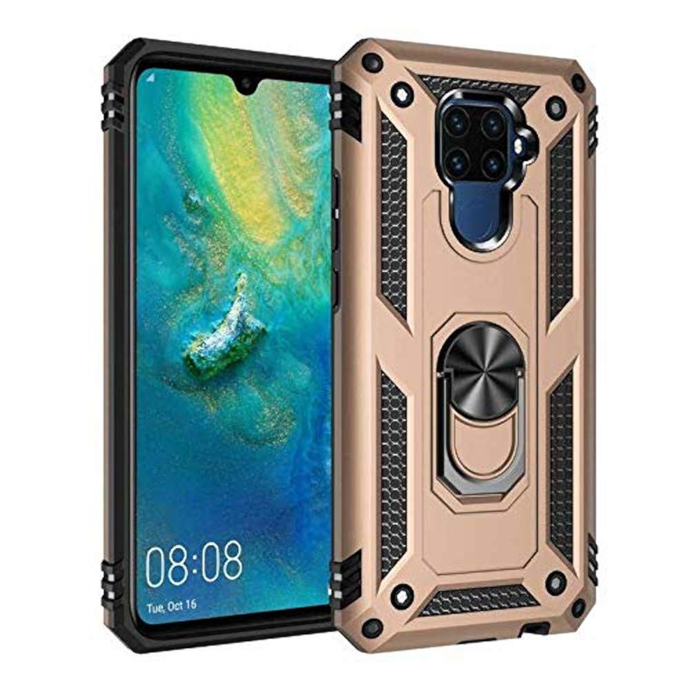 Zore Huawei Mate 30 ile Uyumlu Lite Vega için Silikon Gold Cep Telefonu Kılıfı