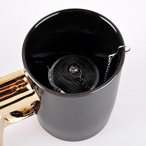 Miniatura 5 de UCEC Taza de café de cerámica con forma de pistola, idea de regalo única para el día del padre para hombres, tazas de café para entusiastas de las