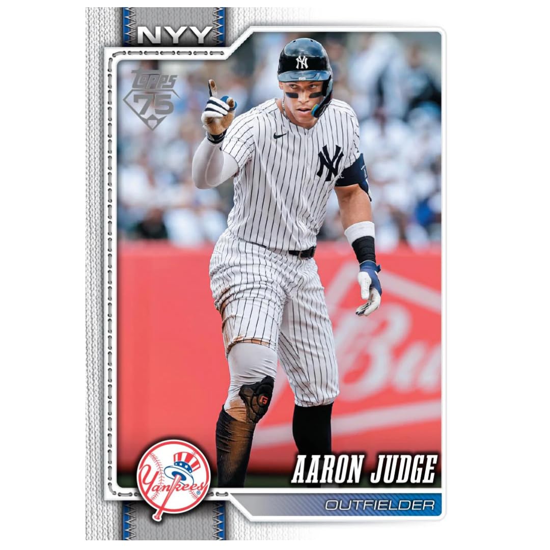 2026 Topps Baseball Series 1 Hobby Box - 75th Anniversary - 1