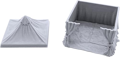 Miniatura 3 de EnderToys Traveler's Camp II por Printable Scenery, 3D Impreso RPG Scenery y Wargame Terrain 1.102 in Miniaturas