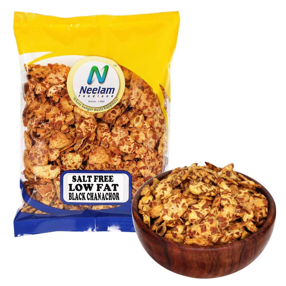 Neelam Foodland Black Chana JHOR Garam, Extra Thin Flat Chana, Snack ,Food, Snack Box for Home, Picnic, Movies (Salt Free Black) 400 Gm (B0778FVJFM) Amazon Price History, Amazon Price Tracker