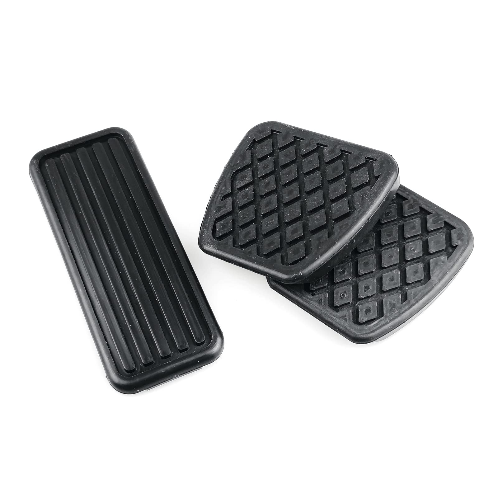 Pedal Pad Covers kits,Compatible with 1990-2000 Honda Civic,Covers for Brake/Clutch Pedals and Cover for Throttle Pedal.