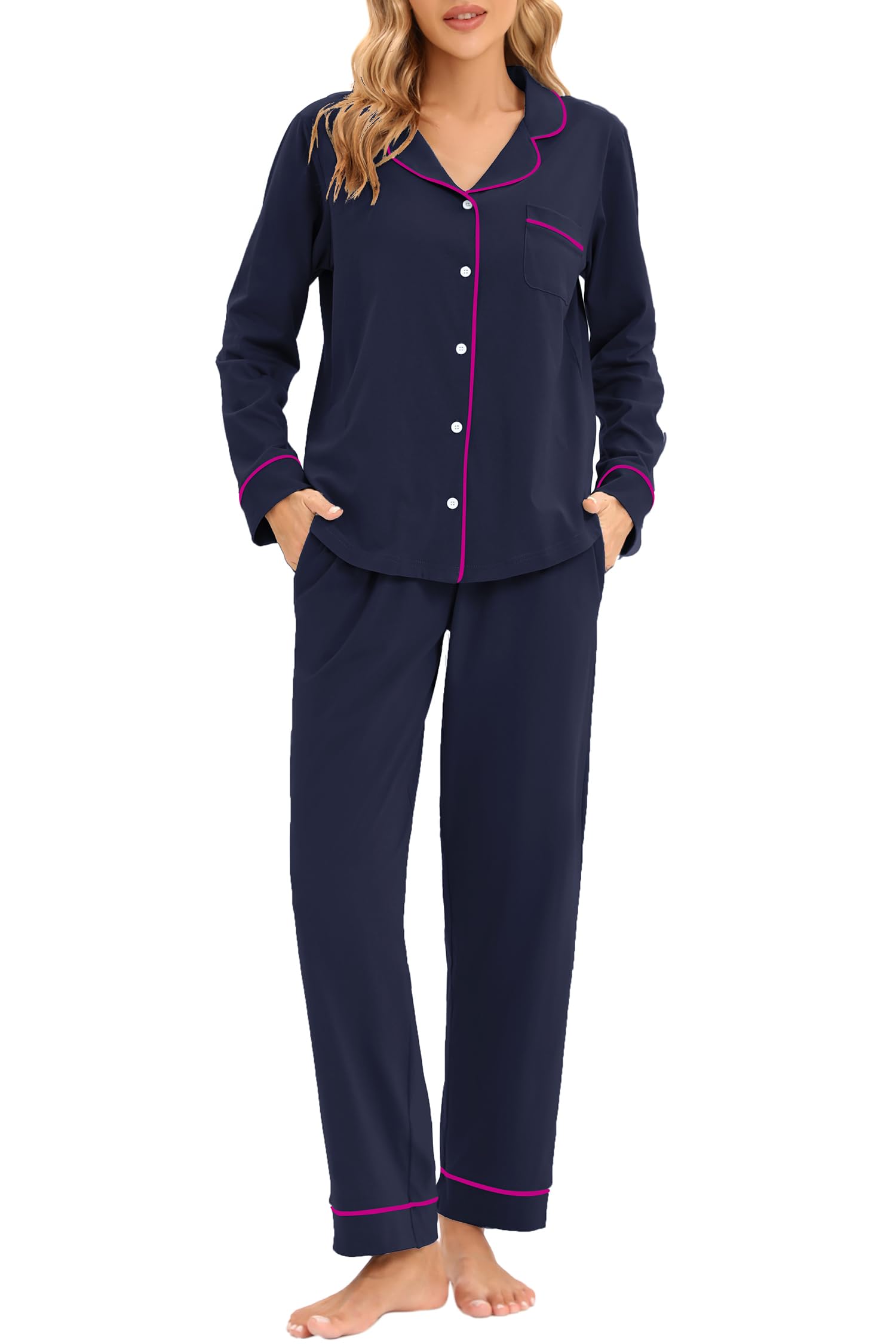 LUBOT 100% Cotton Pajamas