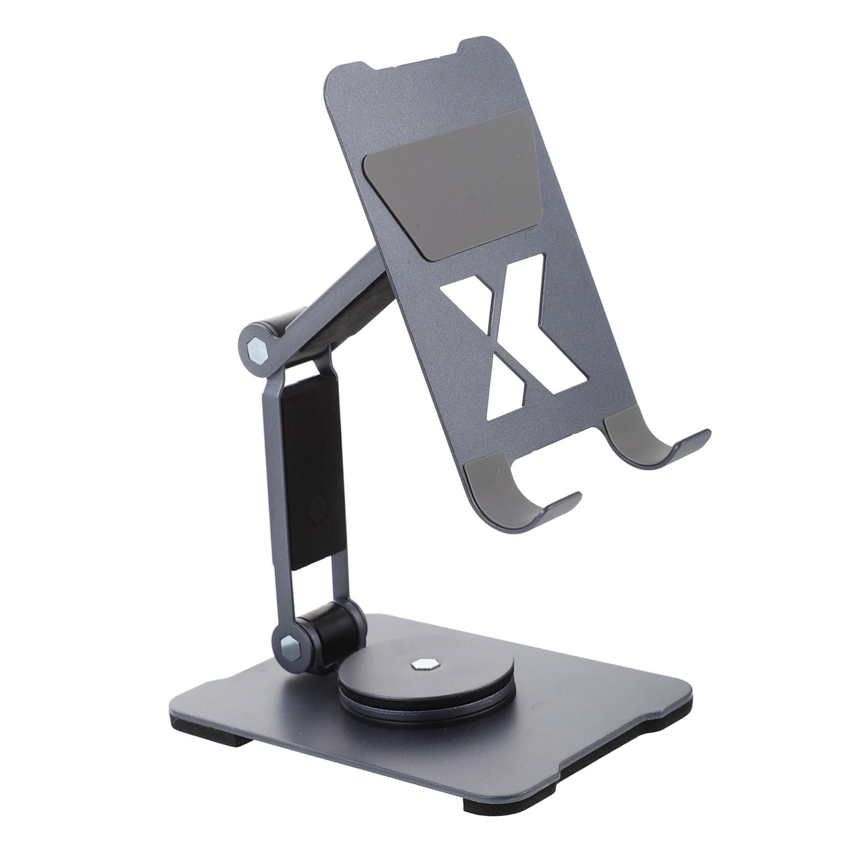 Soporte Giratorio Ajustable para Teléfonos y Tabletas Soporte De Escritorio Compatible Móviles para y Diseño Portátil