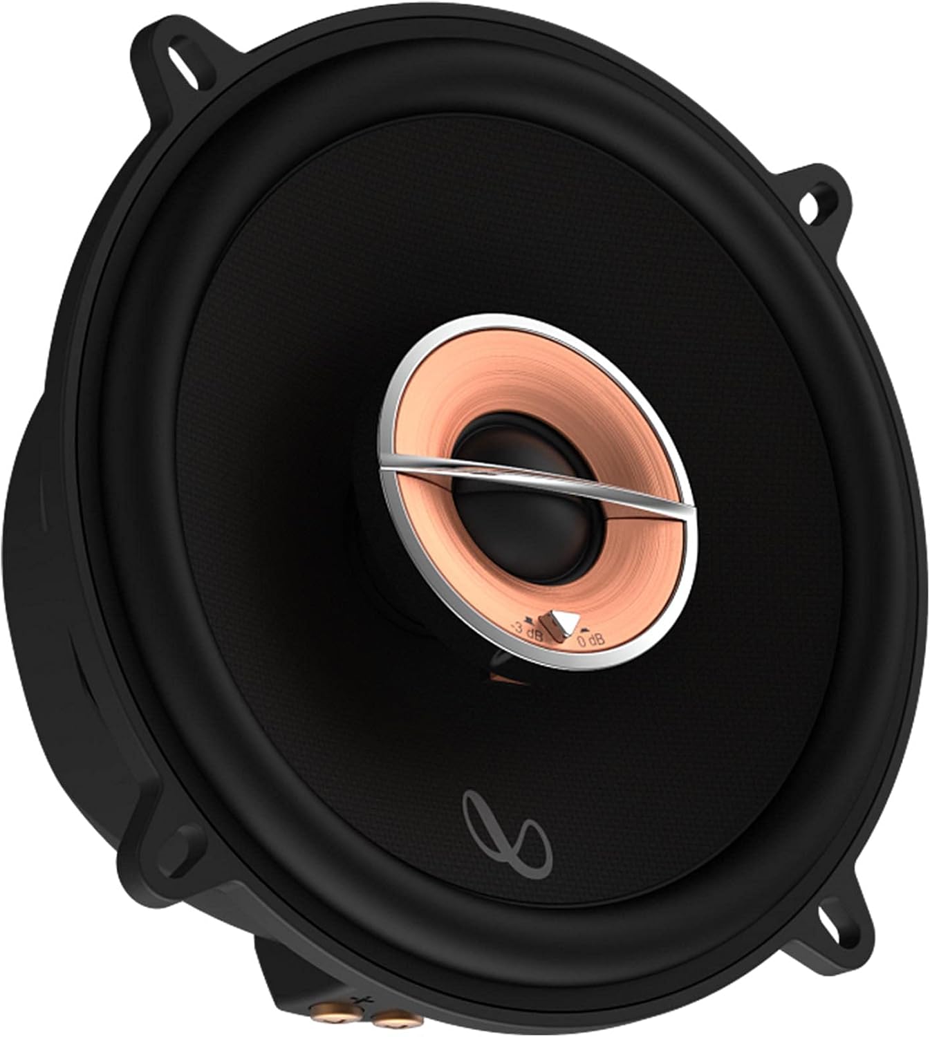 Infinity Kappa 5-1/4” Two-Way car Audio Multi-Element Speaker/No Grill, Black, INFSPKKA53XFAM (Renewed)