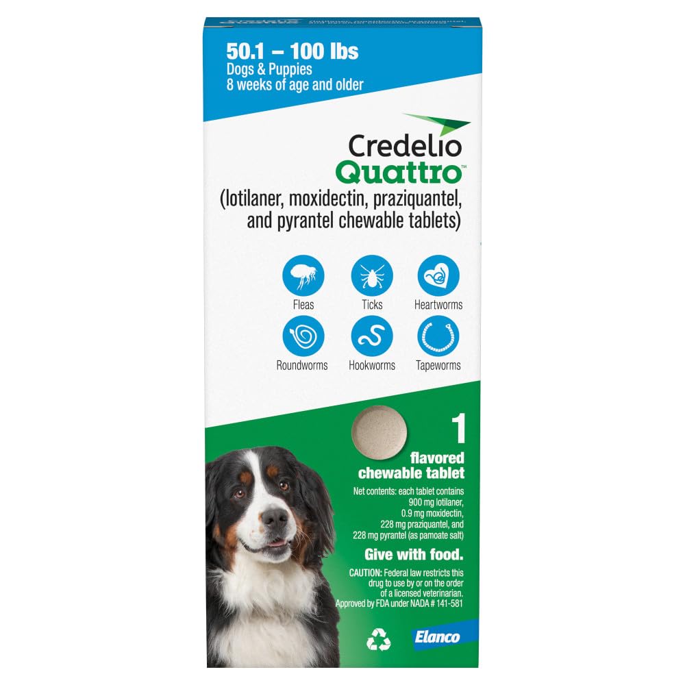 Credelio Quattro 50.1-100 lbs