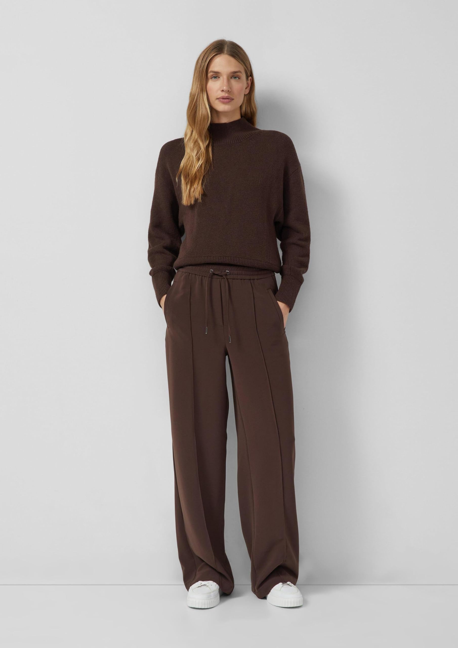 s.Oliver Damen Hose lang, Wide Leg 2172898