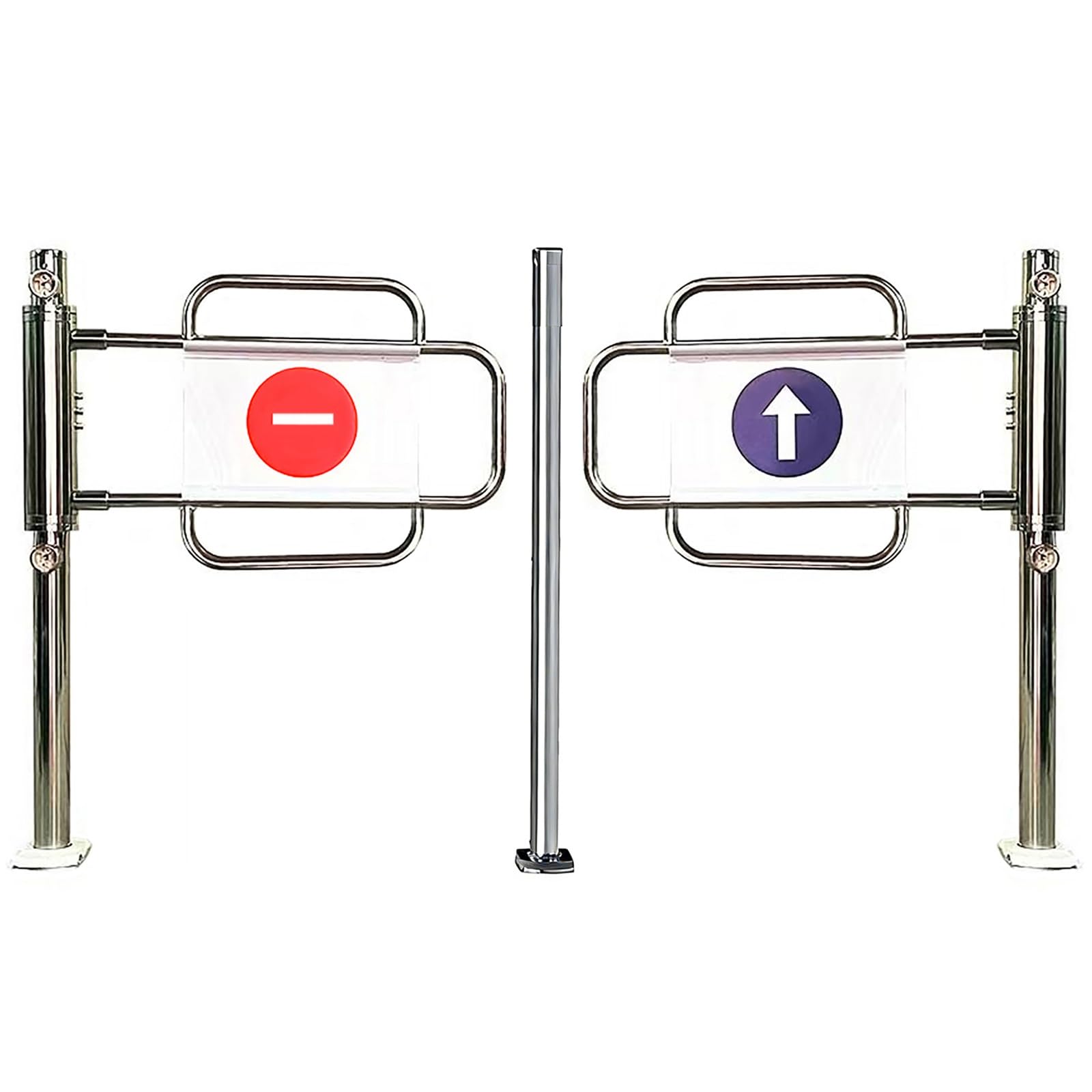 Aioneer Automatic Rebound Safety Swing Gate With Self-Closing Door For Supermarket, Warehouse, Library, And Shop-190cm/74.8in