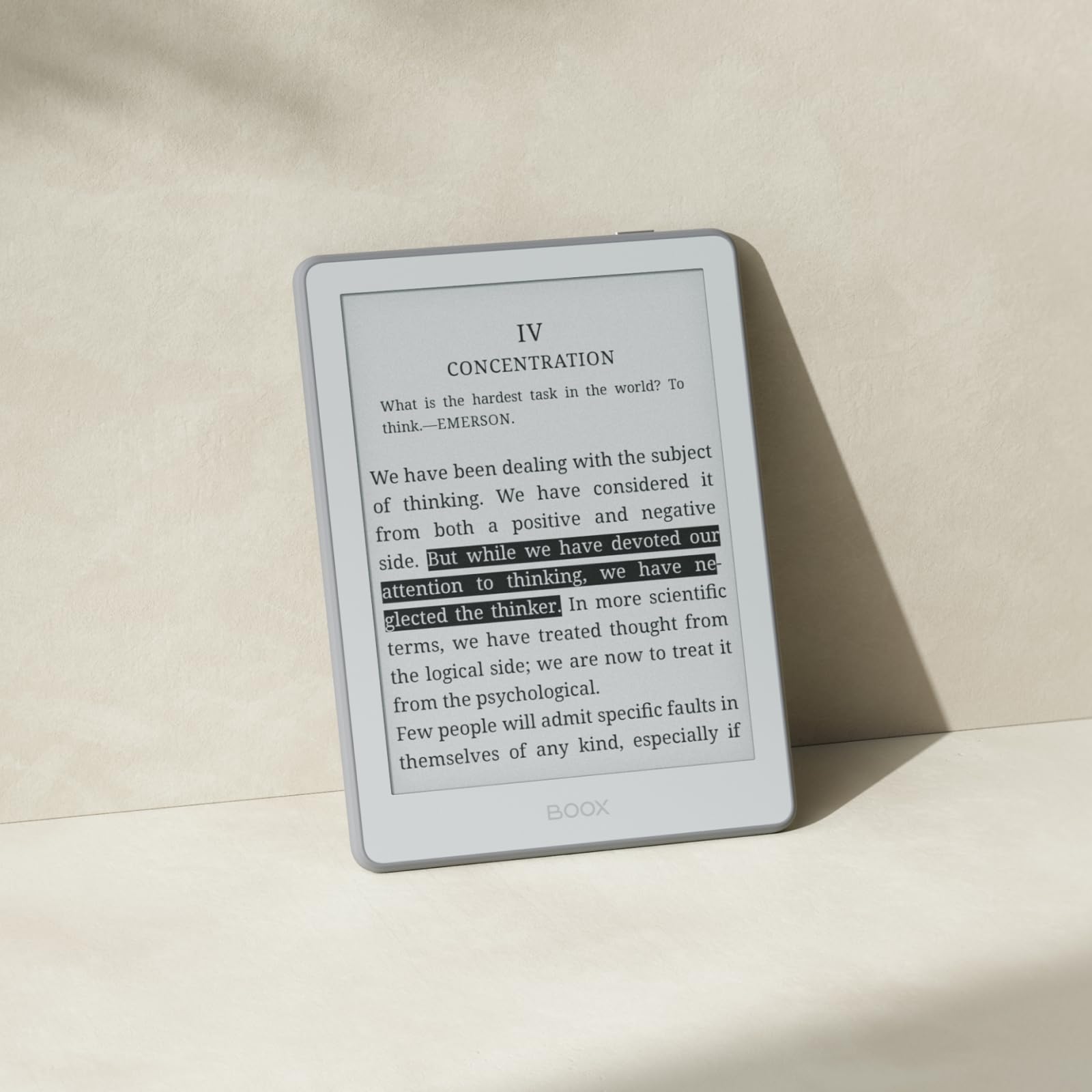 BOOX Go 6 (Gen2) Czytnik ePaper 6" Monochromatyczny (Muszla) | Android, 3 GB RAM, 32 GB pamięci