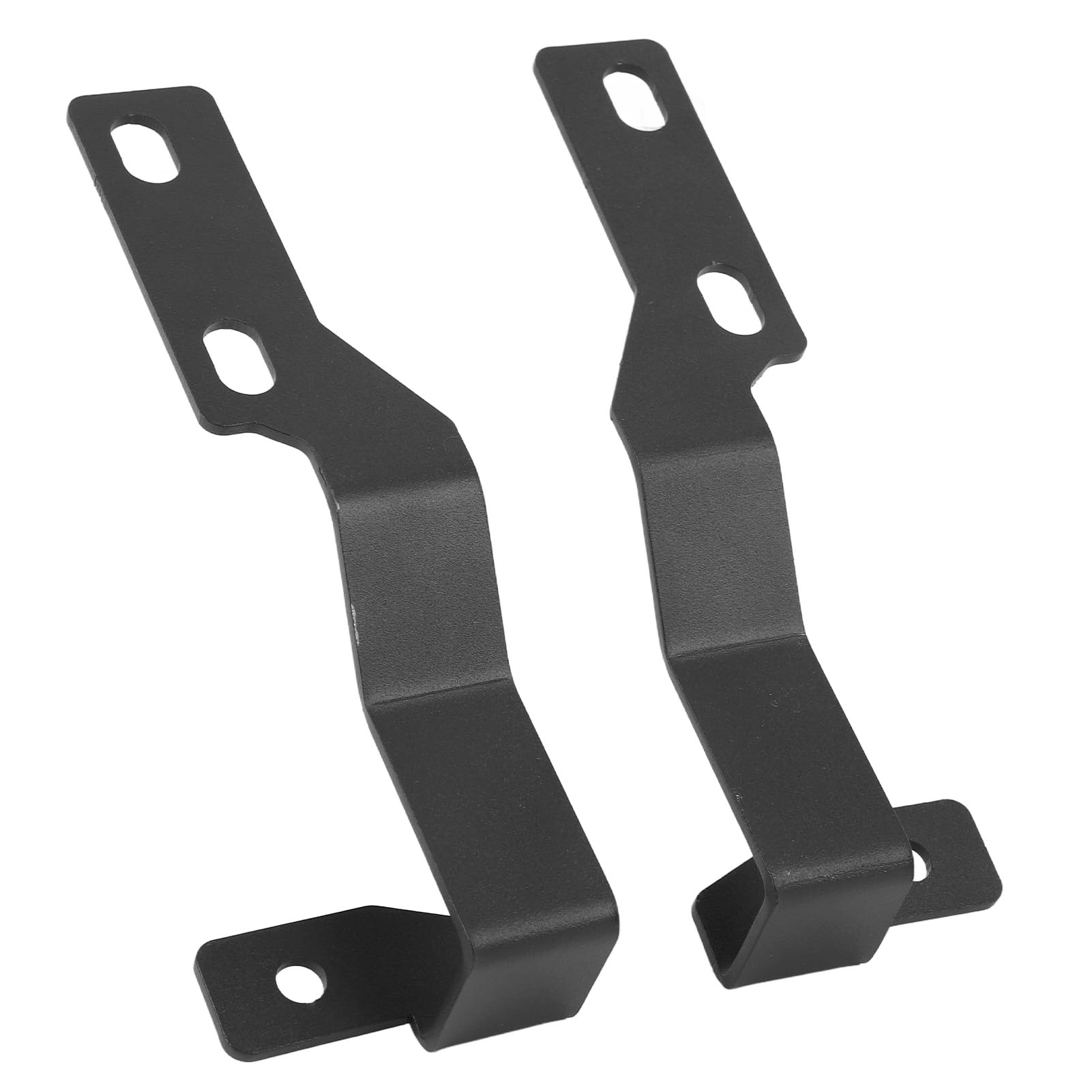 Fren Side Pillar Hood Ditch Work Light Pod Mounting Bracket, Engine Hood Hinge Ditch Brackets, High Durability Ditch Hood Light Brackets Premium Material for 2005-2015