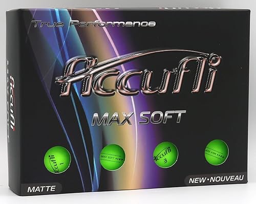 ACCUFLI Pelotas de golf Max Soft