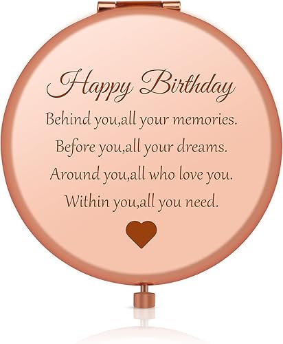 Miniatura 9 de Idea de regalo de cumpleaños 16 para niñas de 16 años, regalo de feliz cumpleaños para hija, nieta, sobrina, hermana, amigas, espejo de maquillaje