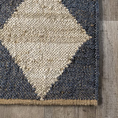 Rugs USA Livy Handmade Alfombra 182x91 cm Yute miniatura 4