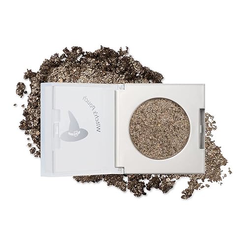 Witch's Pouch Sombra de ojos brillante en polvo con purpurina para ojos, polvo suelto, pigmento de sombra de ojos, pigmento de color de ojos,