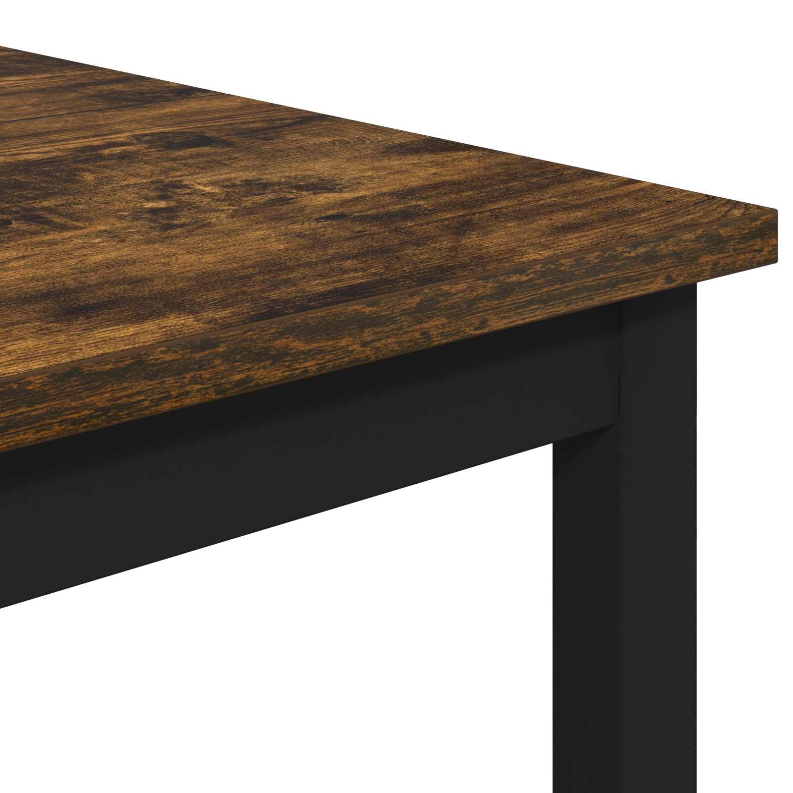 Sgabello da bar rettangolare in legno Ingenierie 40x32x64 cm in acciaio